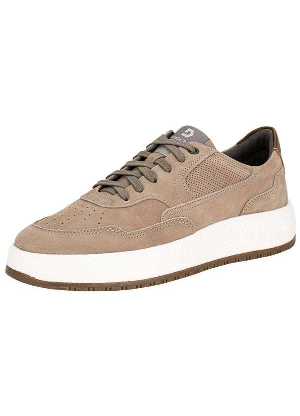 Democrata - Sapatênis Masculino Drake Pulse Democrata 600101 Caqui