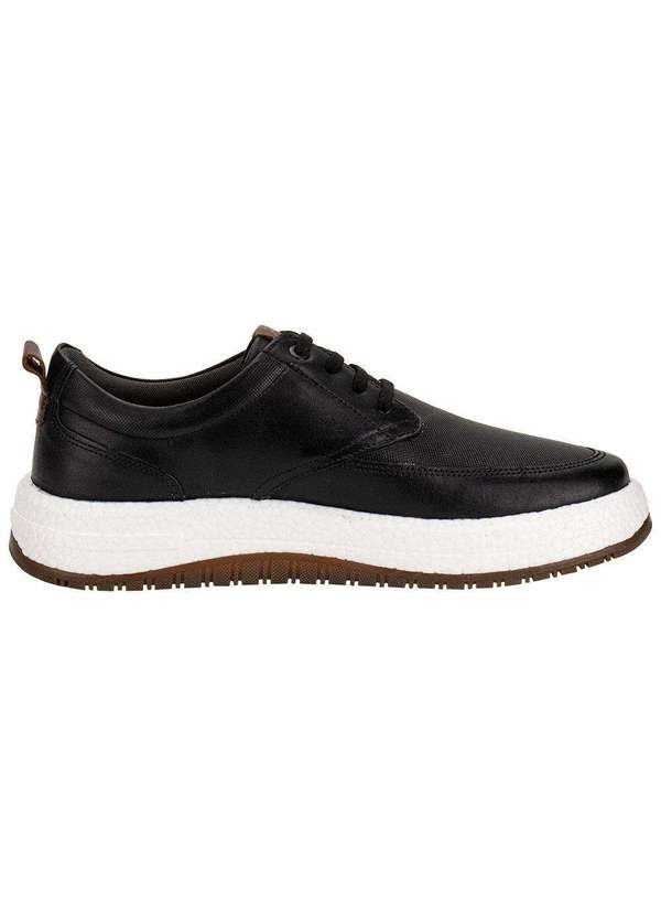 Democrata - Sapatênis Masculino Drake Pulse Democrata 600103 Preto 5