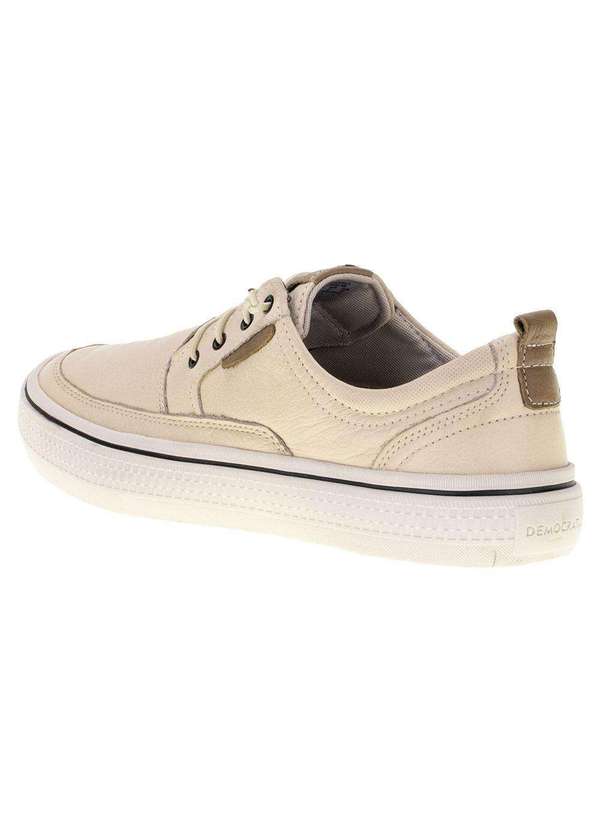 Democrata - Sapatênis Masculino Fender Democrata - 290202 - Marfim 3