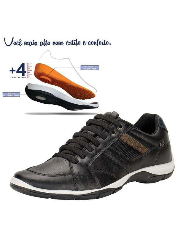 Ferricelli - Sapatênis Masculino Ferricelli Zr42570 - Preto