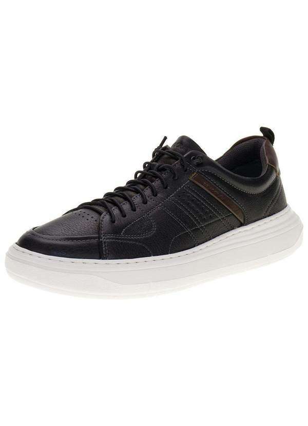 Democrata - Sapatênis Masculino Joe Ultra Light Democrata 526101 - Preto