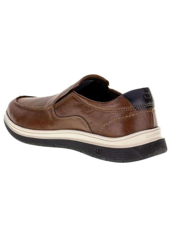 Democrata - Sapatênis Masculino Leave Democrata - 245201 - Caramelo 3