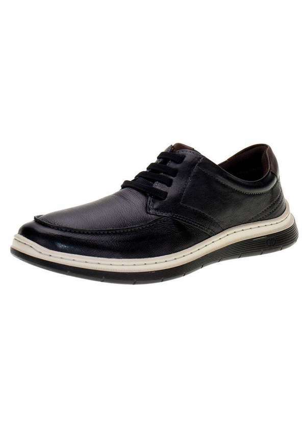Democrata - Sapatênis Masculino Leave Democrata 245202 - Preto