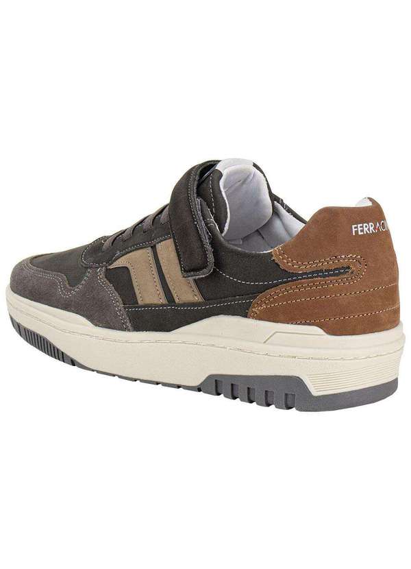 Ferracini - Sapatênis Masculino Max Ferracini 7403 Cinza 3