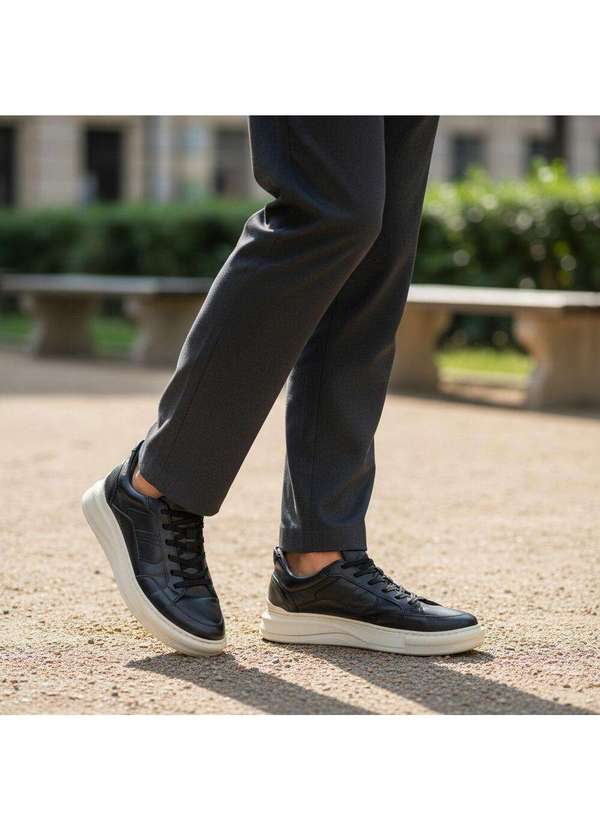 Democrata - Sapatênis Masculino Pace Democrata 653101 Preto 2