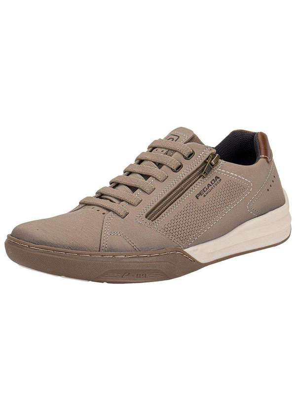 Pegada - Sapatênis Masculino Pegada 111002 Taupe