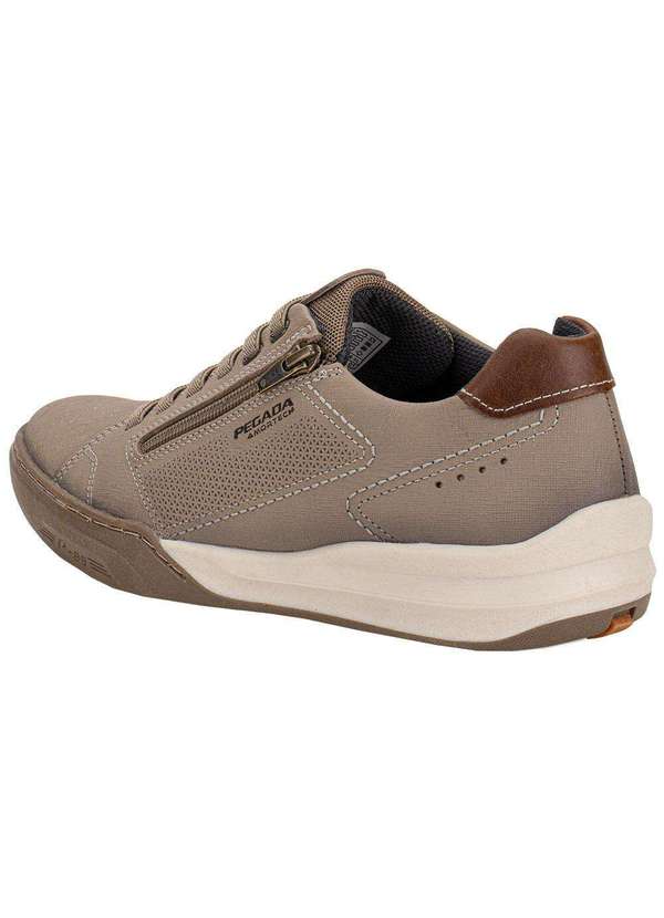 Pegada - Sapatênis Masculino Pegada 111002 Taupe 3
