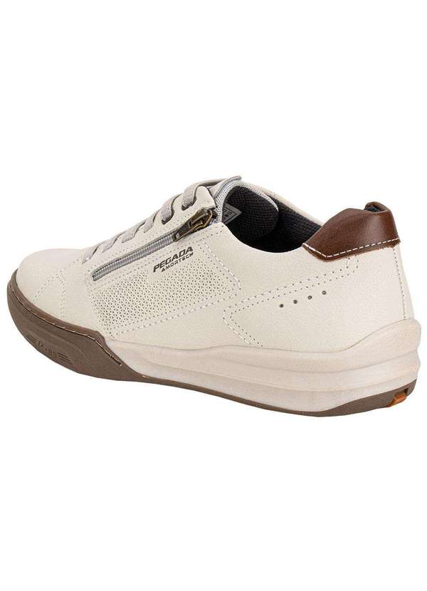 Pegada - Sapatênis Masculino Pegada 111002 Marfim 3