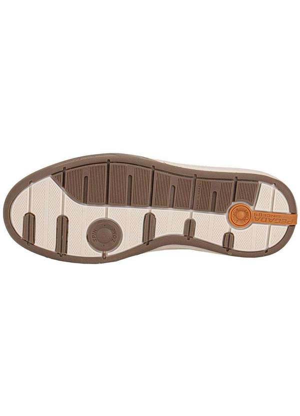 Pegada - Sapatênis Masculino Pegada 111002 Marfim 4