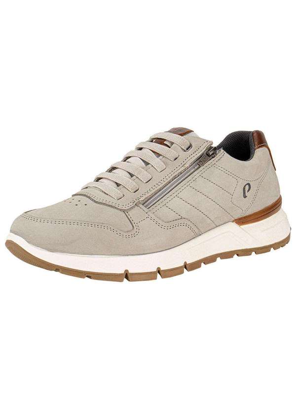 Pegada - Sapatênis Masculino Pegada 111603 - Cinza