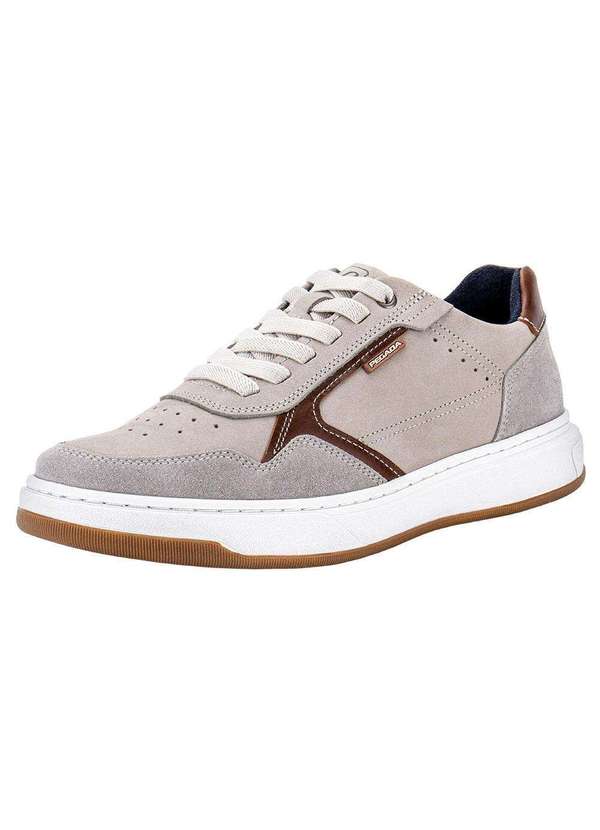 Pegada - Sapatênis Masculino Pegada 111704 - Cinza