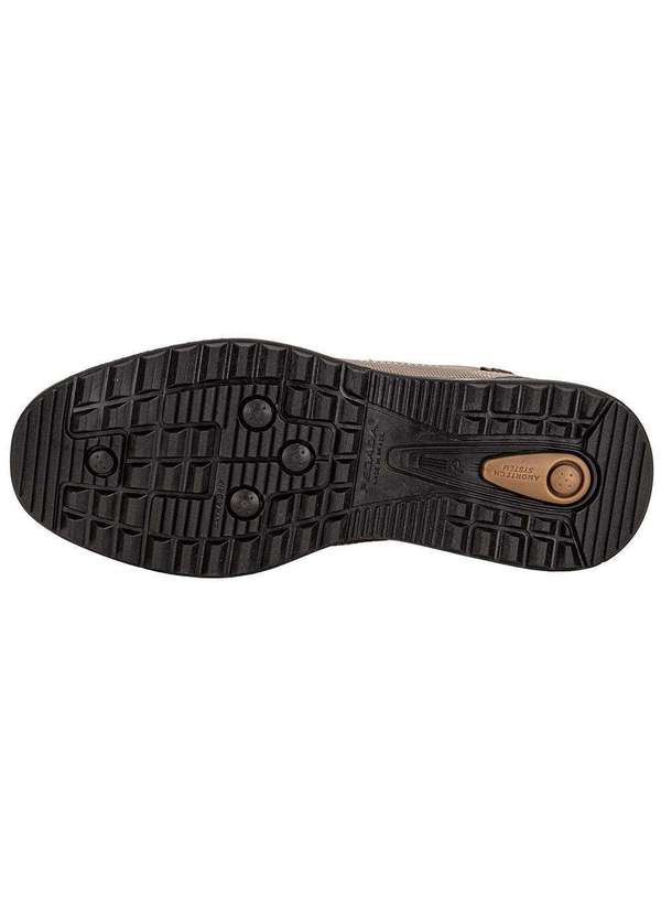 Pegada - Sapatênis Masculino Plus Size Pegada 511801 Taupe 4