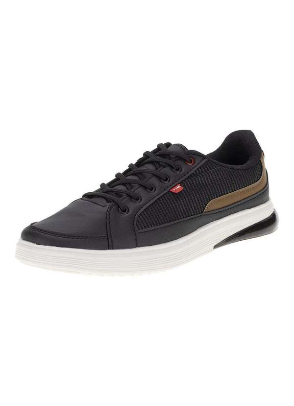 Rayon - Sapatênis Masculino Rayon - R962 - Preto