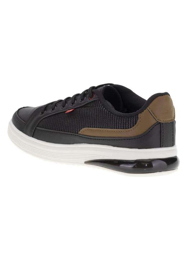 Rayon - Sapatênis Masculino Rayon - R962 - Preto 3