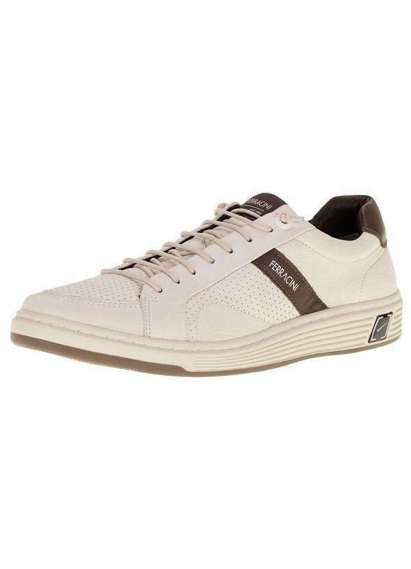 Ferracini - Sapatênis Masculino Supra Ferracini - 8365617 - Marfim