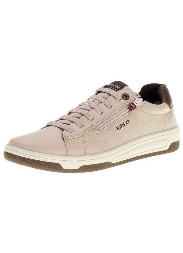 Ferracini - Sapatênis Masculino Vox Ferracini - 8052617 - Taupe