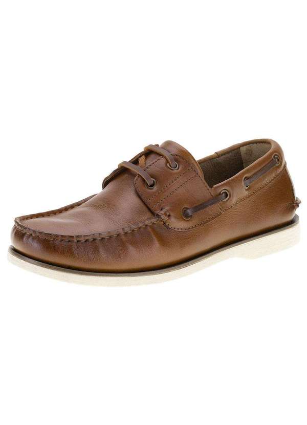 Democrata - Mocassim Masculino Deck Democrata - 138101 - Caramelo 1