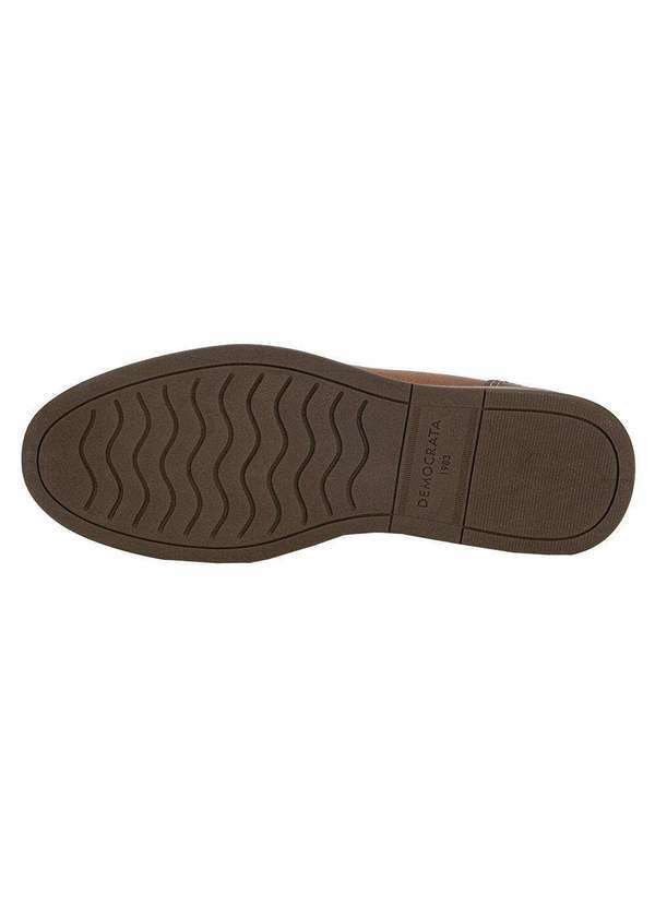 Democrata - Mocassim Masculino Nash Democrata 252302 - Caramelo 4