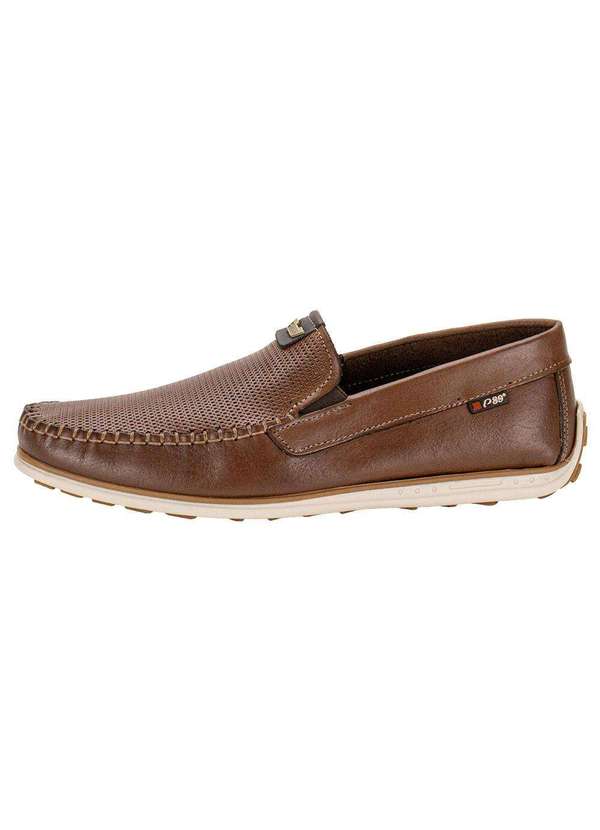 Mocassim Masculino Pegada 142002 - Caramelo - Clovis Calcados