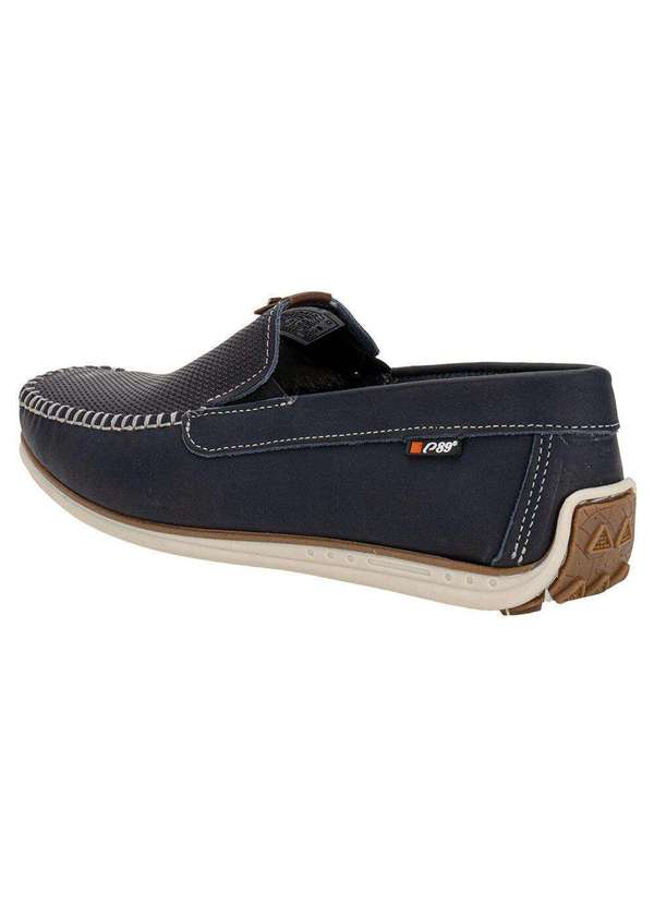 Pegada - Mocassim Masculino Pegada 142002 - Marinho 3