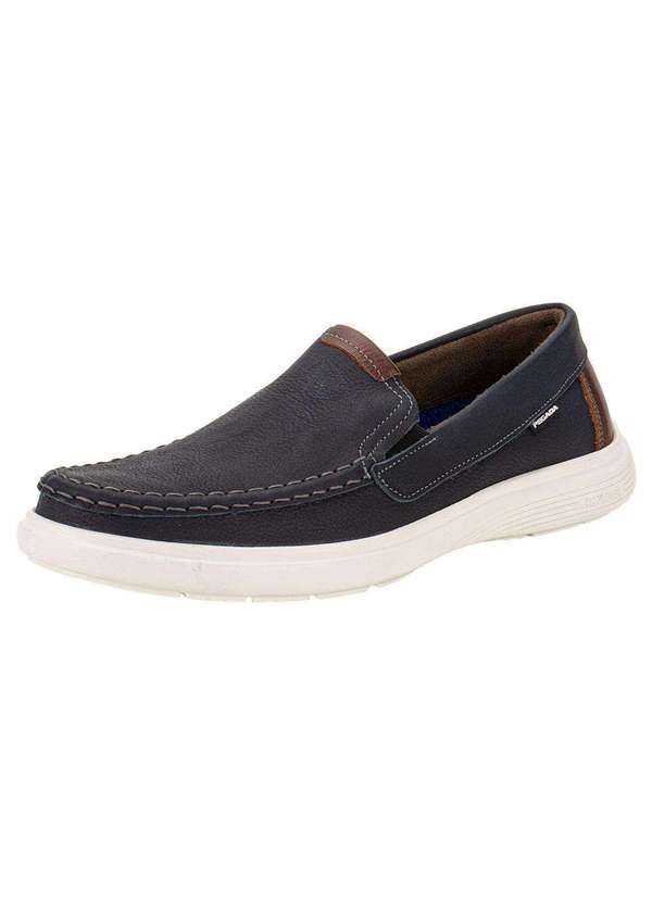 Pegada - Mocassim Masculino Pegada 142201 - Marinho