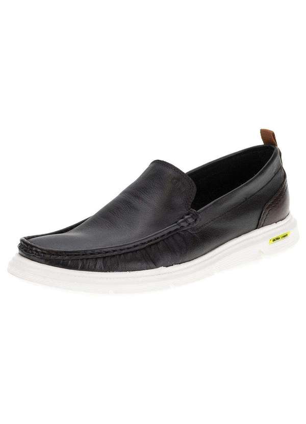 Democrata - Mocassim Masculino Smith Ultra Light Democrata - 252202 - Preto