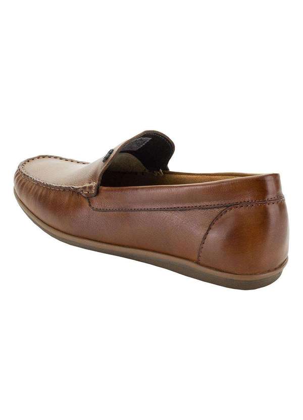 Democrata - Mocassim Masculino Tag Democrata - 226102 - Caramelo 3