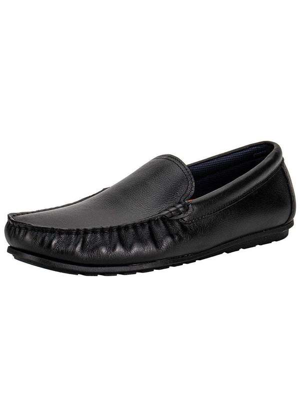 Democrata - Mocassim Masculino Tom Democrata 651101 Preto