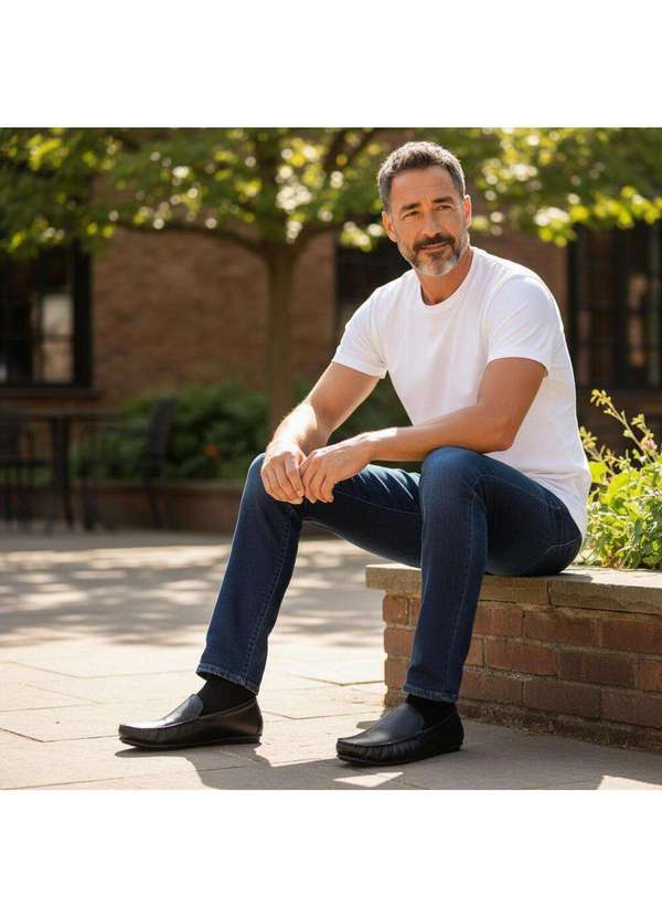 Democrata - Mocassim Masculino Tom Democrata 651101 Preto 2