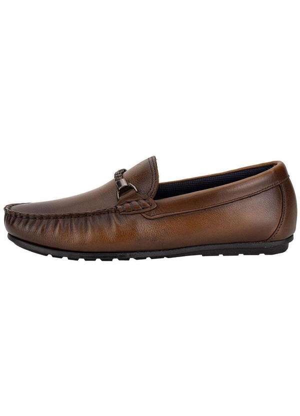 Democrata - Mocassim Masculino Tom Democrata 651102 Café 2