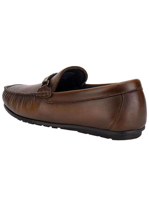 Democrata - Mocassim Masculino Tom Democrata 651102 Café 3