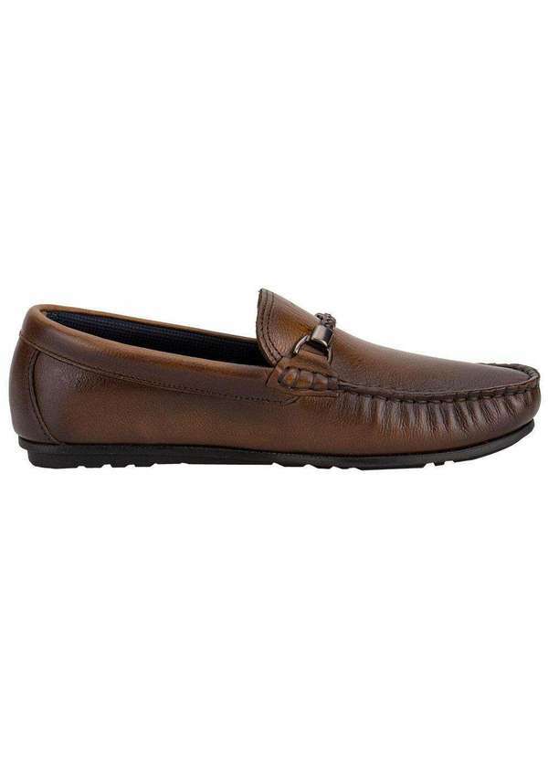 Democrata - Mocassim Masculino Tom Democrata 651102 Café 5