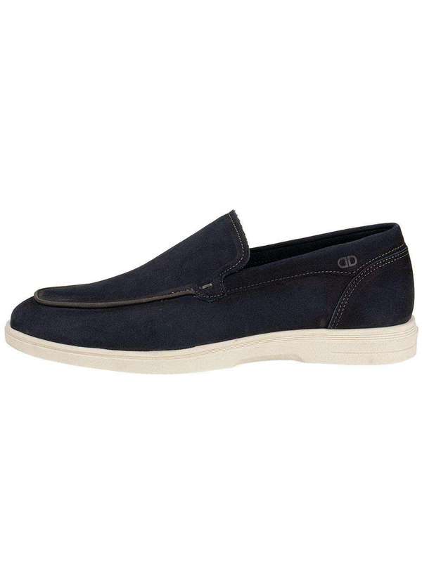 Democrata - Mocassim Masculino Tulum Democrata 647101 Marinho 2