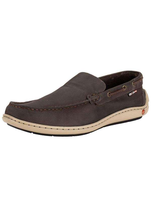 Ferracini - Mocassim Masculino Walk Ferracini 4881 - Café