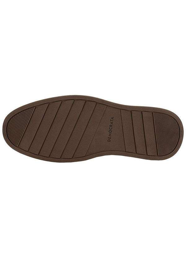 Democrata - Sapato Masculino Dune Hi Soft Democrata 298203 Café 4