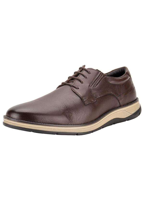 Ferracini - Sapato Masculino Fluence Ferracini 5540 - Café