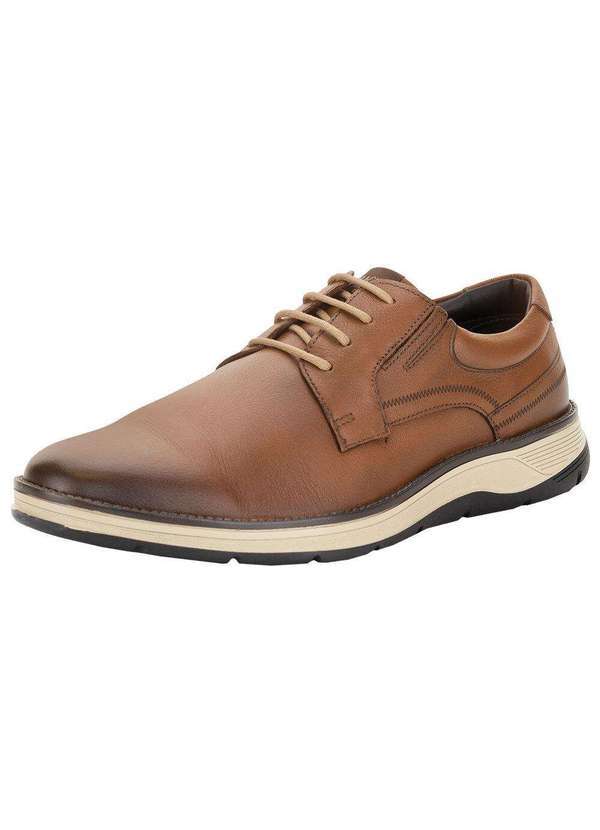 Ferracini - Sapato Masculino Fluence Ferracini - 5540 - Caramelo