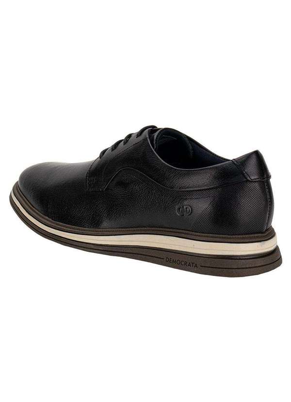 Democrata - Sapato Masculino Hi-Soft 32 Dune Democrata 298201 Preto 3