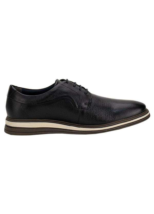 Democrata - Sapato Masculino Hi-Soft 32 Dune Democrata 298201 Preto 5
