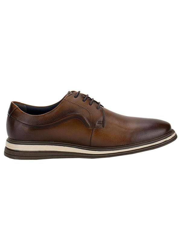 Democrata - Sapato Masculino Hi-Soft 32 Dune Democrata 298201 Caramelo 5