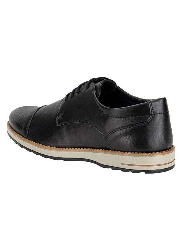 Mais Leve - Sapato Masculino Mais Leve 501 - Preto 3