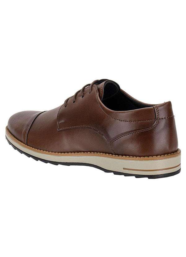 Mais Leve - Sapato Masculino Mais Leve 501 - Caramelo 3