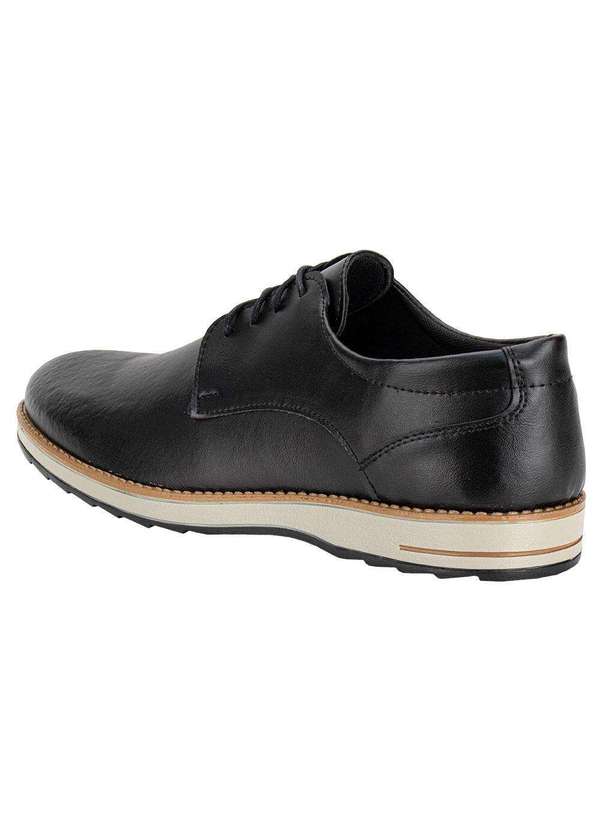 Mais Leve - Sapato Masculino Mais Leve 550 - Preto 3