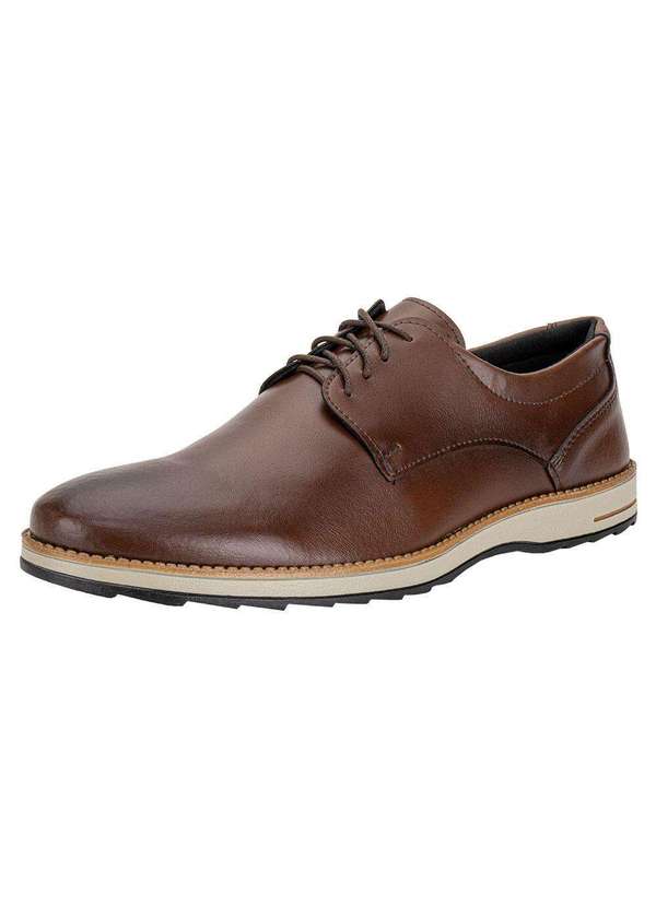 Mais Leve - Sapato Masculino Mais Leve 550 - Caramelo