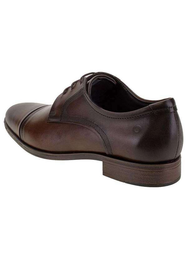 Democrata - Sapato Masculino Medison Smart Comfort Democrata - 255106 - Café 3