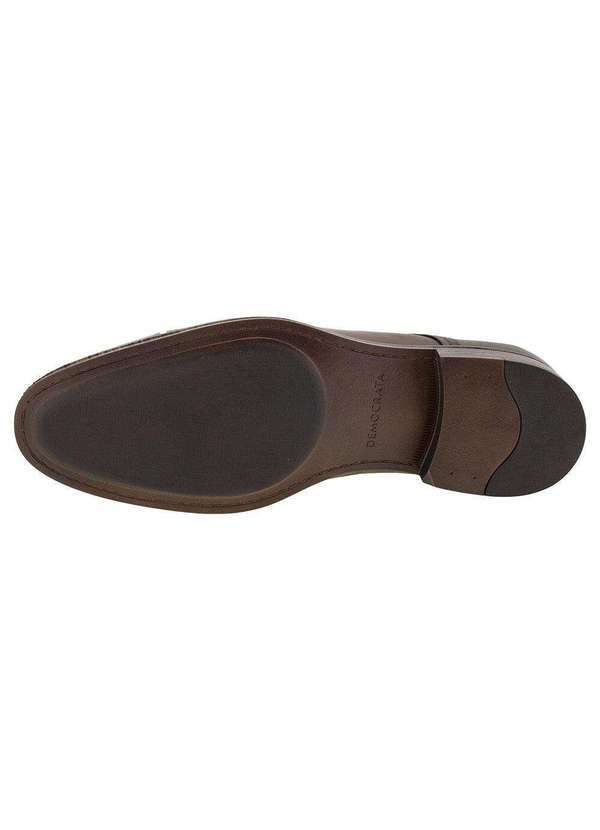 Democrata - Sapato Masculino Medison Smart Comfort Democrata - 255106 - Café 4
