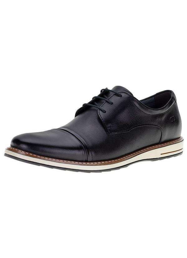 Sapato Masculino Oliver Democrata - 273202 - Preto - Clovis Calcados