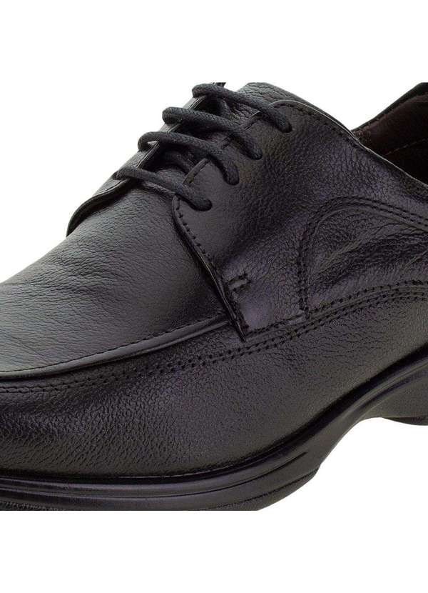 Sapato Masculino Social Air Spot Democrata 448026 Preto 01