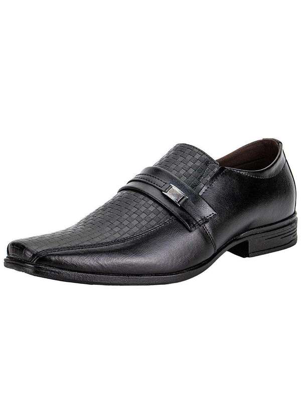 Bkarellus - Sapato Masculino Social Bkarellus 7031 Preto
