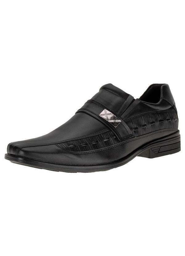 Bkarellus - Sapato Masculino Social Bkarellus - 833 - Preto